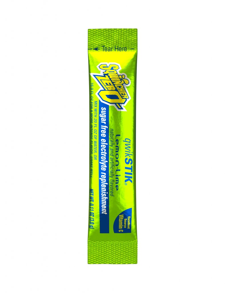Sqwincher QwikStik® Zero Lemon-Lime Flavored Powder Stiks - First Aid Safety